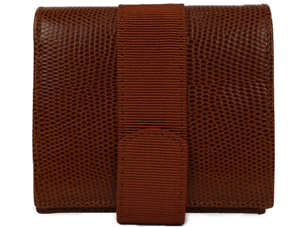 Salvatore Ferragamo fold wallet brown bi Brown